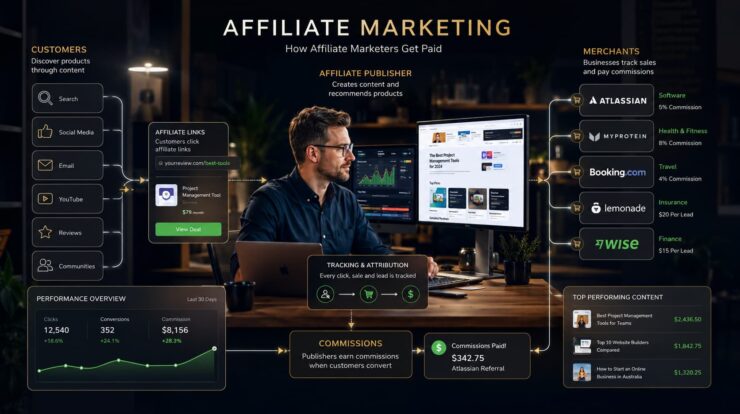 How Do Affiliate Marketers Get Paid? (The Complete Australian Guide)